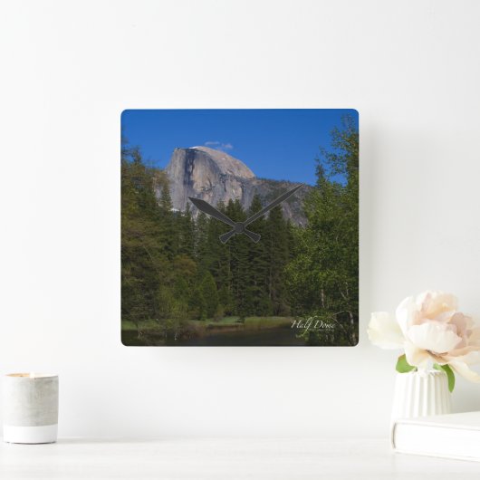 Halbkuppel Quadratische Wanduhr (Zuhause)