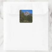 Halbkuppel Quadratischer Aufkleber (Tasche)