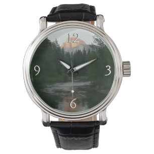 Halbkuppel Sonnenuntergang im Yosemite Nationalpar Armbanduhr