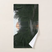 Halbkuppel Sonnenuntergang im Yosemite Nationalpar Handtuch (Handtuch)