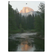 Halbkuppel Sonnenuntergang im Yosemite Nationalpar Klemmbrett (Rückseite)