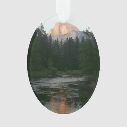 Halbkuppel Sonnenuntergang im Yosemite Nationalpar Ornament (Vorderseite)