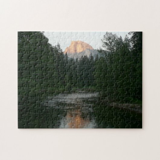 Halbkuppel Sonnenuntergang im Yosemite Nationalpar Puzzle (Horizontal)