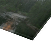 Halbkuppel Sonnenuntergang im Yosemite Nationalpar Schneidebrett (Ecke)