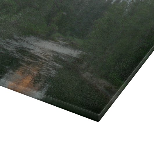 Halbkuppel Sonnenuntergang im Yosemite Nationalpar Schneidebrett (Ecke)