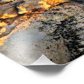 Halbkuppel Sonnenuntergang vom Mt Watkins - Yosemi Fotodruck (Ecke)