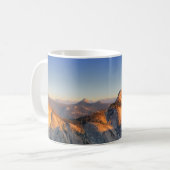 Halbkuppel Sonnenuntergang vom Mt Watkins - Yosemi Kaffeetasse (Vorderseite Links)