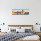 Halbkuppel Sonnenuntergang vom Mt Watkins - Yosemi Leinwanddruck (Insitu (Schlafzimmer))