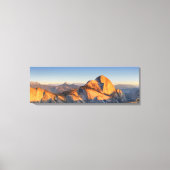 Halbkuppel Sonnenuntergang vom Mt Watkins - Yosemi Leinwanddruck (Vorderseite)
