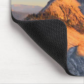 Halbkuppel Sonnenuntergang vom Mt Watkins - Yosemi Mousepad (Ecke)