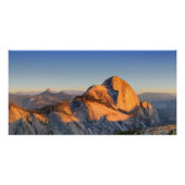 Halbkuppel Sonnenuntergang vom Mt Watkins - Yosemi Poster (Vorderseite)