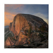 Halbkuppel Sonnenuntergang - Yosemite Fliese (Vorderseite)