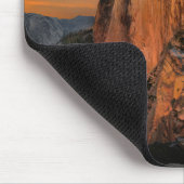 Halbkuppel Sonnenuntergang - Yosemite Mousepad (Ecke)