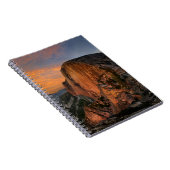 Halbkuppel Sonnenuntergang - Yosemite Notizblock (Rechte Seite)