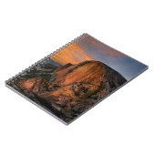 Halbkuppel Sonnenuntergang - Yosemite Notizblock (Linke Seite)