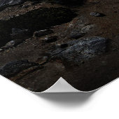 Halbkuppel Sonnenuntergang - Yosemite Poster (Ecke)