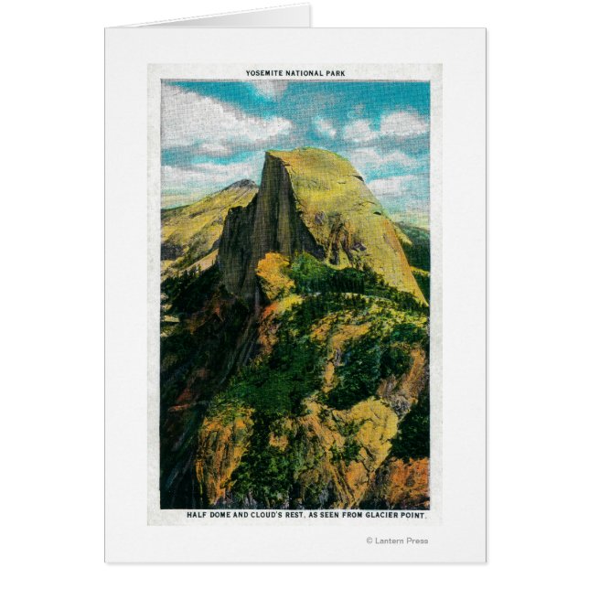 Halbkuppel und Cloud-Erholung von Glacier Point (Vorne)