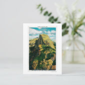 Halbkuppel und Cloud-Erholung von Glacier Point Postkarte (Stehend Vorderseite)