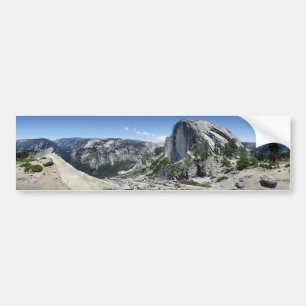 Halbkuppel und Yosemite-Tal - Yosemite Autoaufkleber