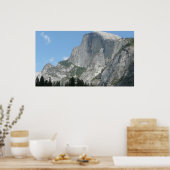 Halbkuppel von der Seite im Yosemite Nationalpark Poster (Küche)