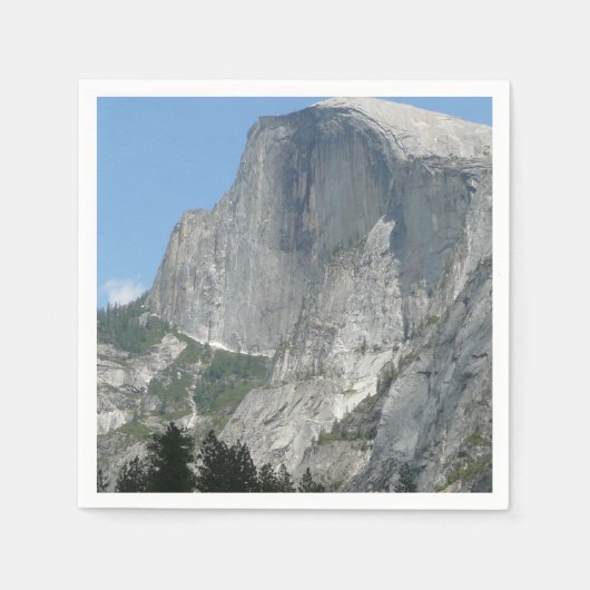 Halbkuppel von der Seite im Yosemite Nationalpark Serviette (Vorderseite)
