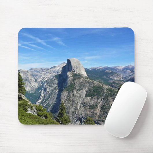 Halbkuppel von Glacier Point, Yosemite, CA Mousepad (Mit Mouse)