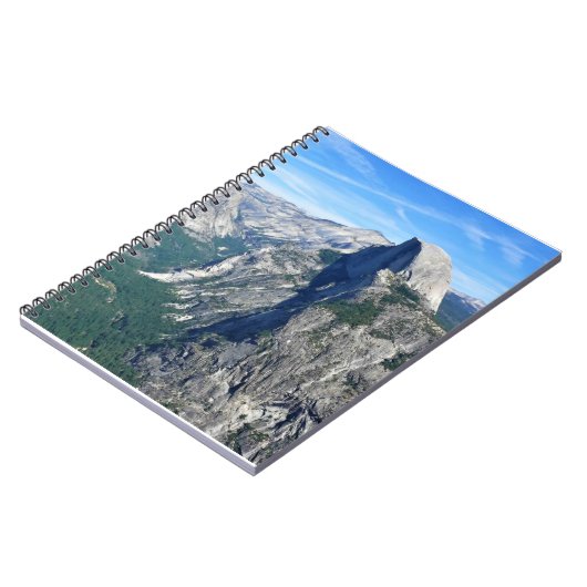 Halbkuppel von Glacier Point, Yosemite, CA Notizblock (Linke Seite)