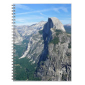 Halbkuppel von Glacier Point, Yosemite, CA Notizblock (Vorderseite)
