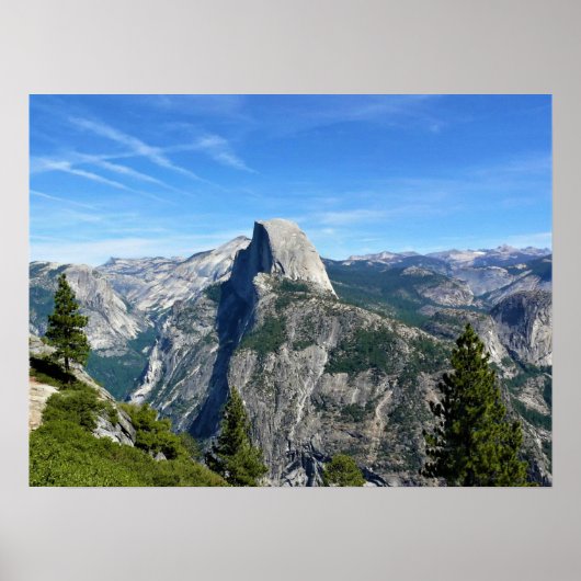 Halbkuppel von Glacier Point, Yosemite, CA Poster (Vorne)