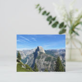 Halbkuppel von Glacier Point, Yosemite, CA Postkarte (Stehend Vorderseite)