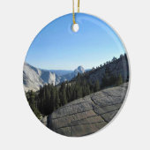 Halbkuppel von Olmstead Point, Yosemite, CA Keramik Ornament (Links)