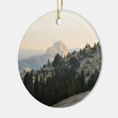 Halbkuppel von Olmstead Point, Yosemite, CA Keramik Ornament (Links)