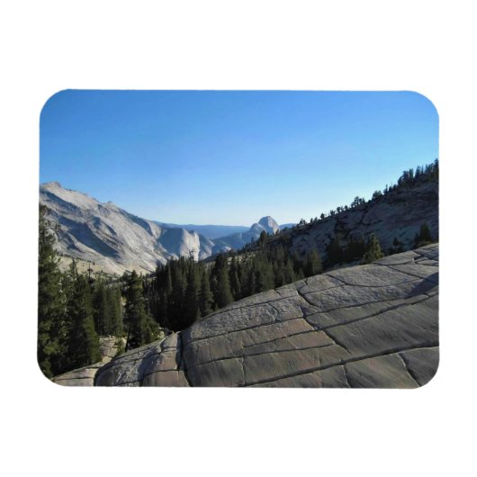 Halbkuppel von Olmstead Point, Yosemite, CA Magnet (Horizontal)