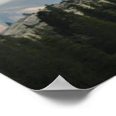 Halbkuppel von Olmstead Point, Yosemite, CA Poster (Ecke)