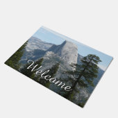 Halbkuppel von Panoramaweg I Fußmatte (Schrägansicht)