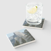 Halbkuppel von Panoramaweg I Steinuntersetzer (Seitenansicht)