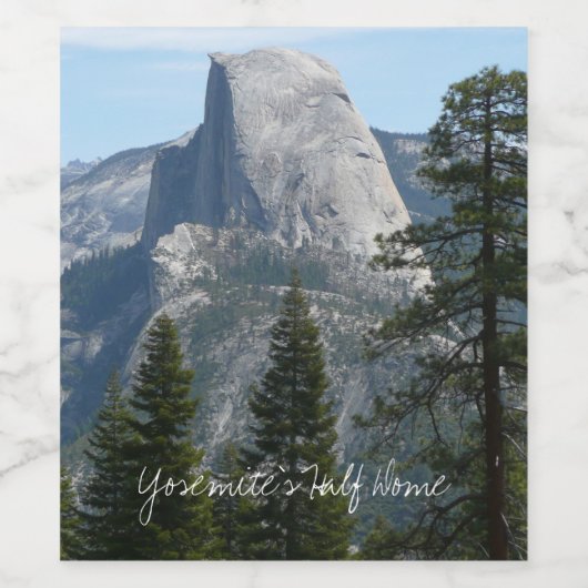 Halbkuppel von Panoramaweg I Weinetikett (Einzelnes Label)