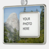 Halbkuppel von Panoramaweg II Rahmen-Ornament Silber (Links)