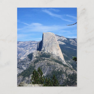 Halbkuppel von Washburn Point, Yosemite, CA Postkarte