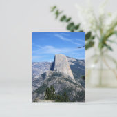 Halbkuppel von Washburn Point, Yosemite, CA Postkarte (Stehend Vorderseite)