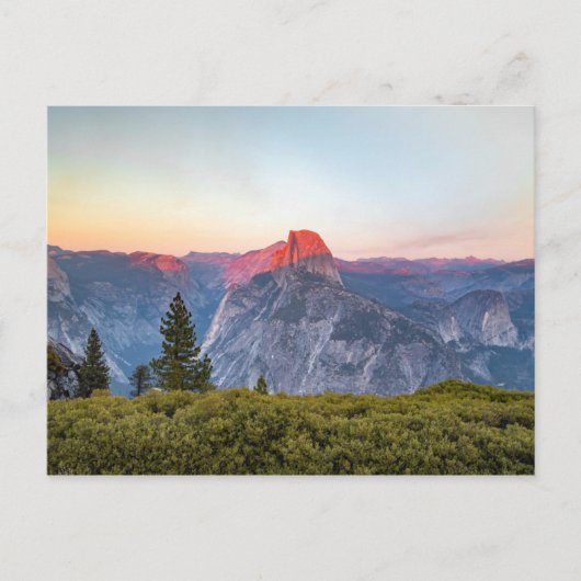 Halbkuppel | Yosemite National Park Postkarte (Vorderseite)