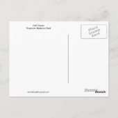 Halbkuppel Yosemite Postkarte (Rückseite)