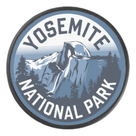 Halbkuppel Yosemite RundEmblem Eishockey Puck