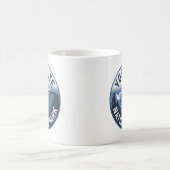 Halbkuppel Yosemite RundEmblem Kaffeetasse (Mittel)