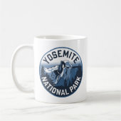 Halbkuppel Yosemite RundEmblem Kaffeetasse (Links)
