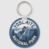 Halbkuppel Yosemite RundEmblem Schlüsselanhänger (Rückseite)
