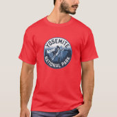 Halbkuppel Yosemite RundEmblem T-Shirt (Vorderseite)