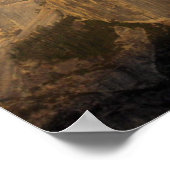 Halbkuppelkontrails Poster (Ecke)