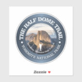 Halbkuppelweg Aufkleber (Blatt)