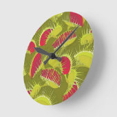 Halbländerfalle Runde Wanduhr (Winkel)